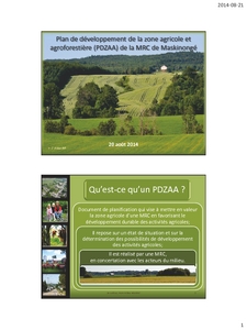 Plan De D Veloppement De La Zone Agricole Et Agroforesti Re Pdzaa